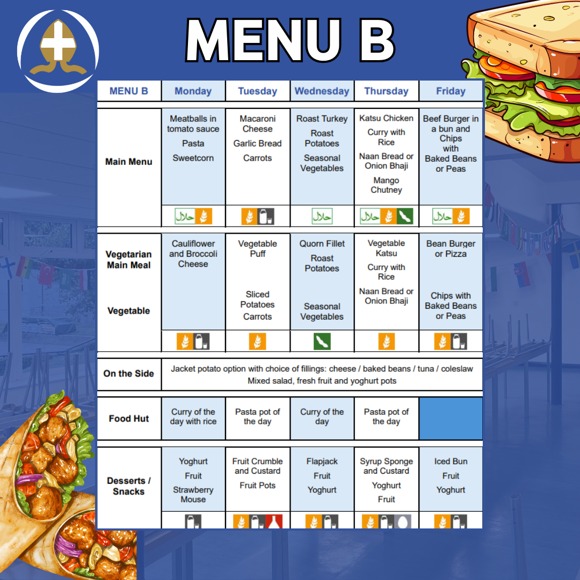 Menu B