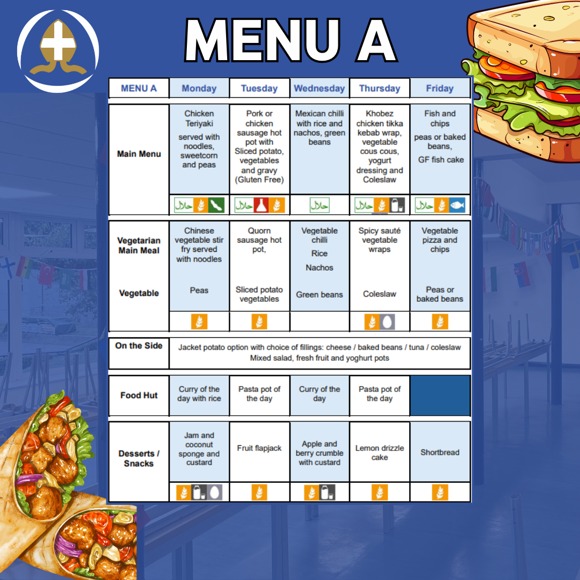 Menu a 1